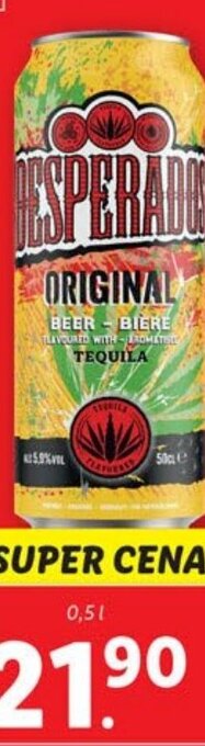 Lidl DESPERADOS nabídka