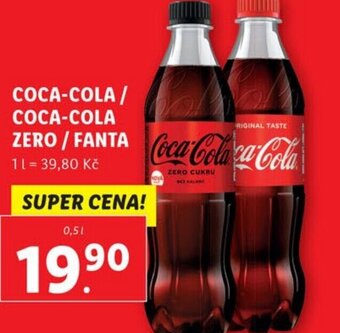 Lidl COCA-COLA / COCA-COLA ZERO/FANTA nabídka