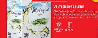 Lidl VELTLÍNSKÉ ZELENÉ nabídka