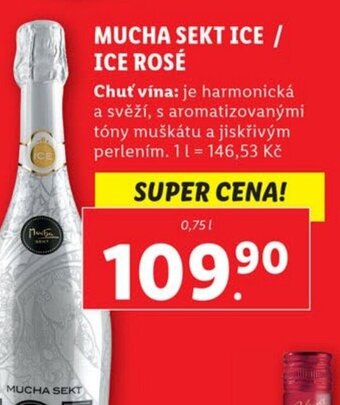 Lidl MUCHA SEKT ICE / ICE ROSÉ nabídka