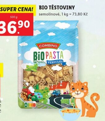 Lidl BIO TĚSTOVINY nabídka