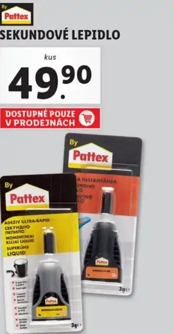 Lidl SEKUNDOVÉ LEPIDLO nabídka