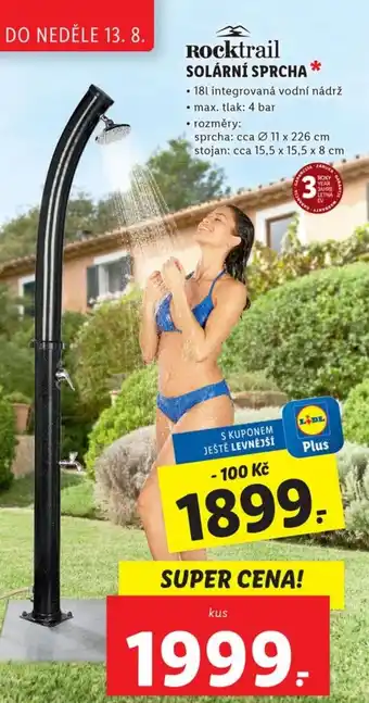 Lidl Rocktrail SOLÁRNÍ SPRCHA * nabídka