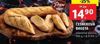 Lidl ČESNEKOVÁ BAGETA nabídka