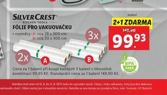 Lidl Fólie pro vakuovačku nabídka