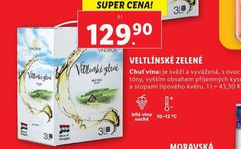 Lidl Veltínské zelené nabídka