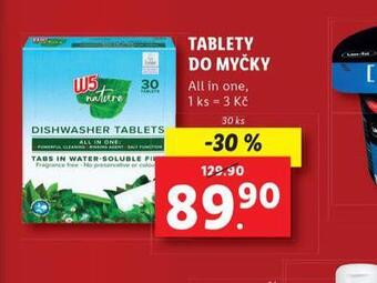 Lidl W5 tablety do myčky nabídka