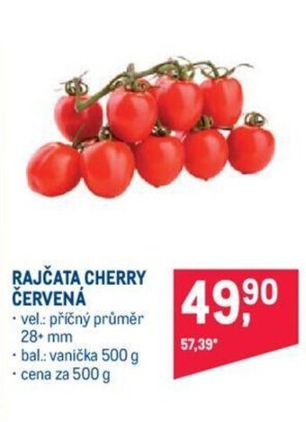 Makro RAJČATA CHERRY ČERVENÁ nabídka