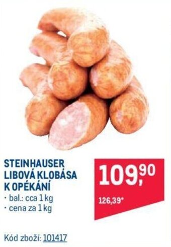 Makro STEINHAUSER LIBOVÁ KLOBÁSA nabídka