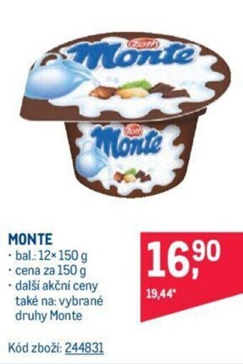 Makro MONTE nabídka