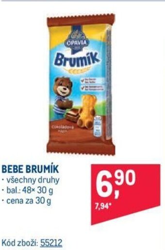 Makro BEBE BRUMIK nabídka