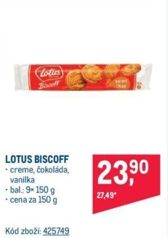 Makro LOTUS BISCOFF nabídka