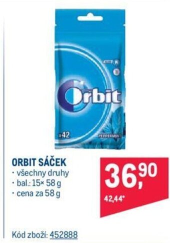 Makro ORBIT SÁČEK nabídka
