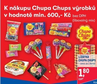 Makro LÍZÁTKA CHUPA CHUPS nabídka