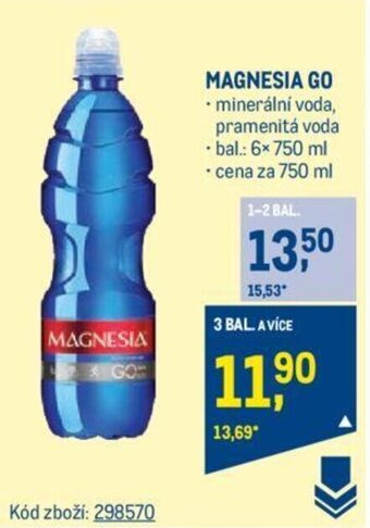 Makro MAGNESIA GO nabídka