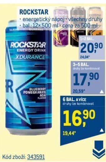 Makro ROCKSTAR nabídka