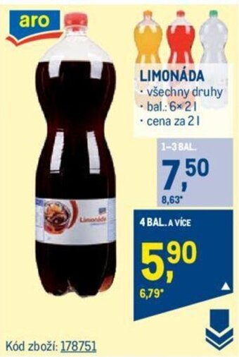 Makro LIMONÁDA nabídka