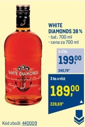 Makro WHITE DIAMONDS 38% nabídka