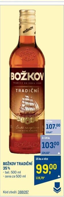 Makro BOŽKOV TRADIČNÍ 35% nabídka