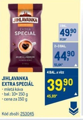 Makro JIHLAVANKA EXTRA SPECIÁL nabídka