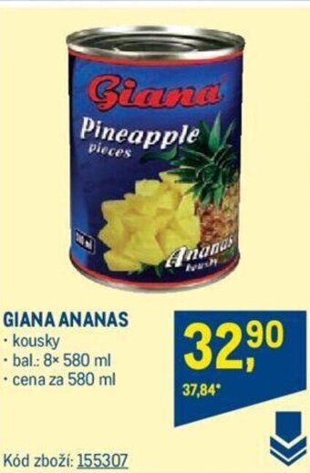 Makro GIANA ANANAS nabídka