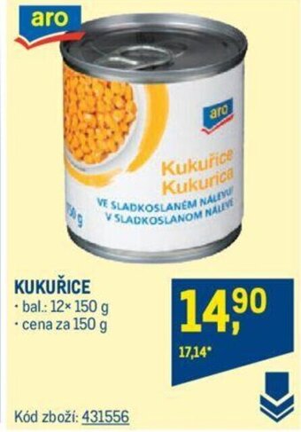 Makro KUKUŘICE nabídka