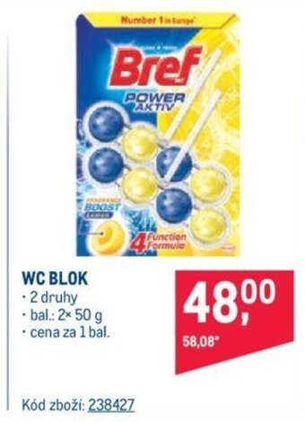 Makro WC BLOK nabídka