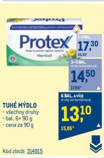 Makro TUHÉ MÝDLO nabídka