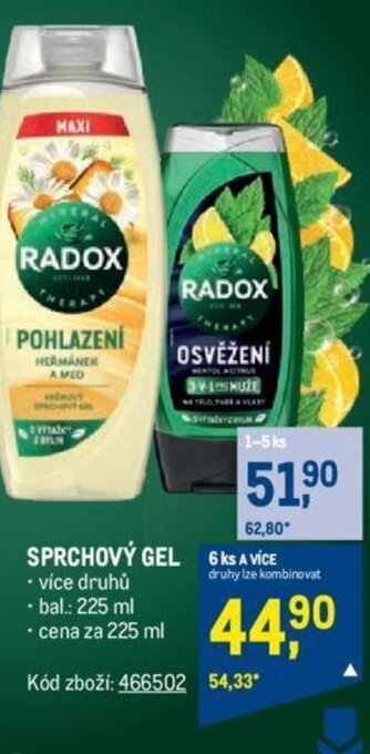 Makro SPRCHOVÝ GEL nabídka