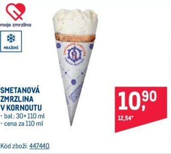 Makro SMETANOVÁ ZMRZLINA V KORNOUTU nabídka
