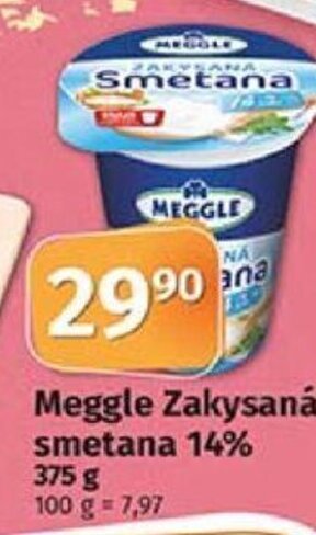 COOP TIP Meggle Zakysaná smetana 14% 375 g nabídka