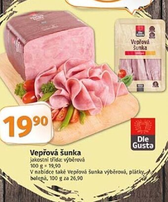 COOP TIP Vepřová šunka nabídka