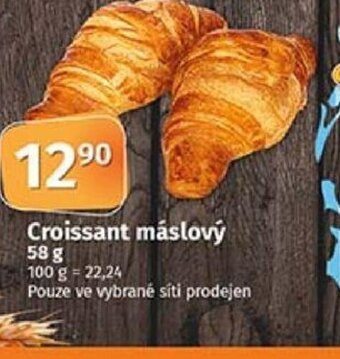 COOP TIP Croissant máslový 58 g nabídka