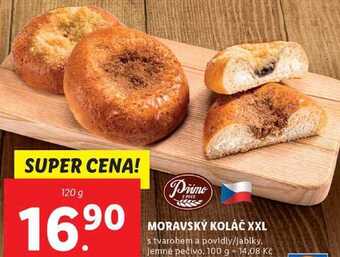 Lidl Moravský koláč xxl, 120 g nabídka