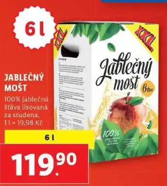 Lidl Jablečný mošt, 6 l nabídka