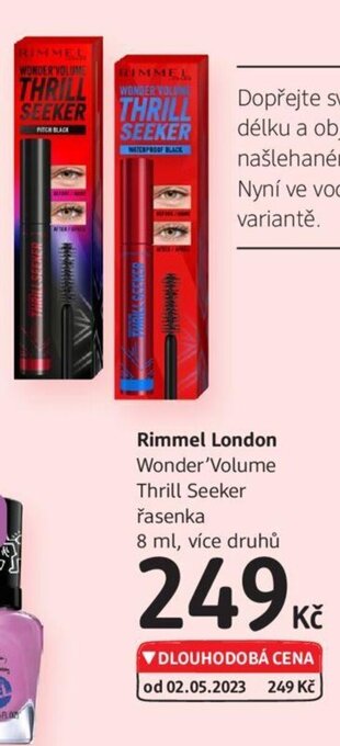 dm drogerie Rimmel London nabídka
