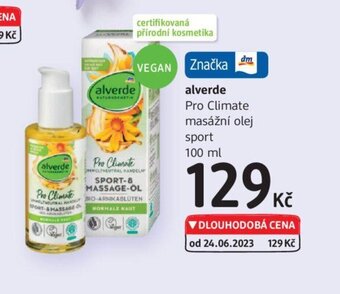 dm drogerie alverde nabídka