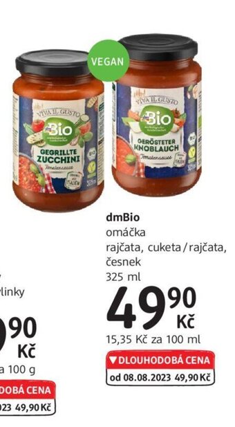 dm drogerie dmBio nabídka