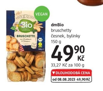 dm drogerie dmBio nabídka