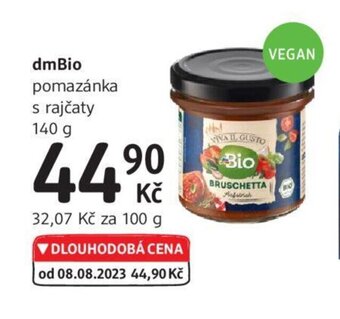 dm drogerie dmBio nabídka