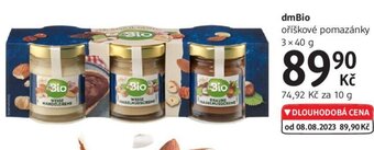 dm drogerie dmBio nabídka