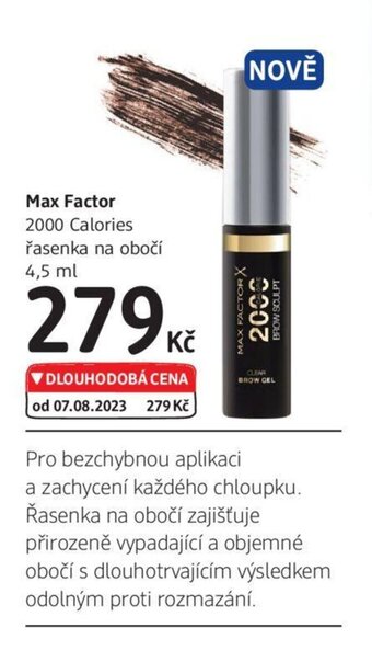 dm drogerie Max Factor nabídka