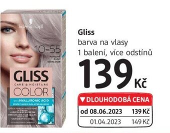 dm drogerie Gliss nabídka