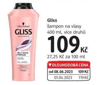 dm drogerie Gliss nabídka