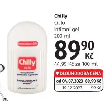 dm drogerie Chilly nabídka