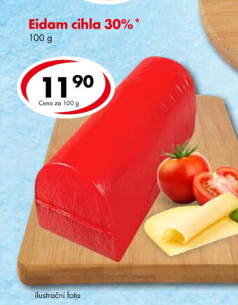 CBA Eidam cihla 30%* nabídka