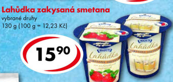 CBA Lahůdka zakysaná smetana nabídka