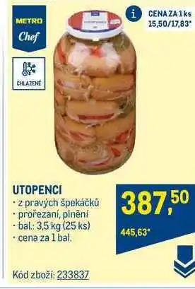 Makro Utopenci, 3,5 kg nabídka