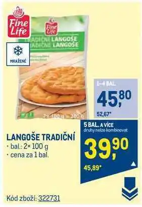 Makro Langoše tradiční, 2x 100 g nabídka