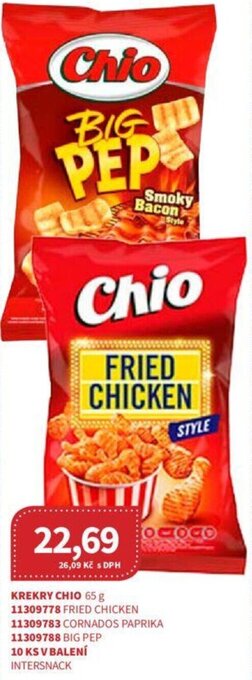 Kubík potraviny KREKRY CHIO 65 g nabídka